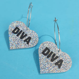 Diva Hoop Earrings