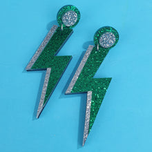 Load image into Gallery viewer, Lightning Bolt Earrings
