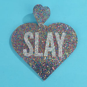 Slay Heart Earrings