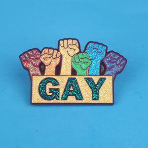 Gay Pin Badge