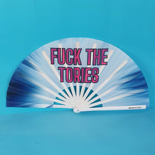 Load image into Gallery viewer, Fuck The Tories Clack Fan
