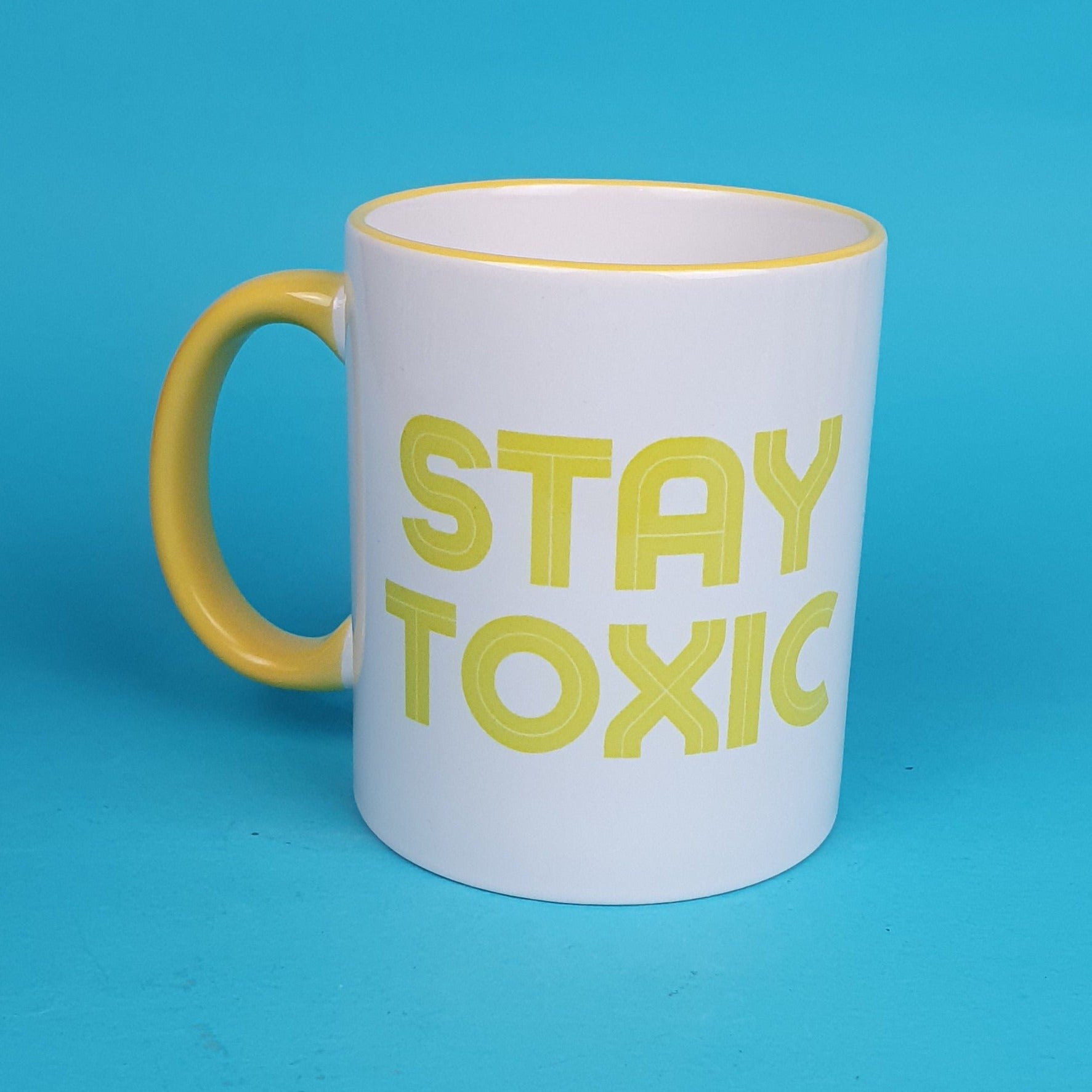 Stay Toxic Mug – Dragged Out