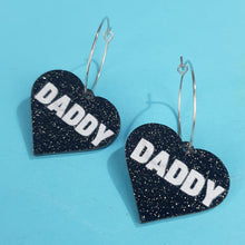 Load image into Gallery viewer, Daddy Hoop Earrings
