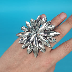 Starburst Crystal Ring