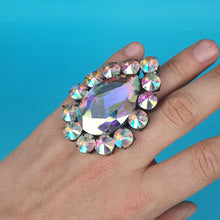 Load image into Gallery viewer, XL Crystal Ring
