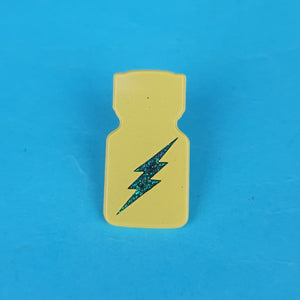 Poppers Pin Badge