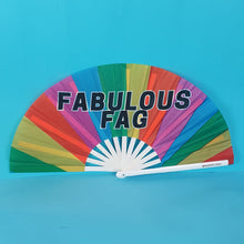 Load image into Gallery viewer, Fabulous Fag Clack Fan
