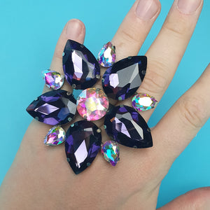 Blossom Crystal Ring