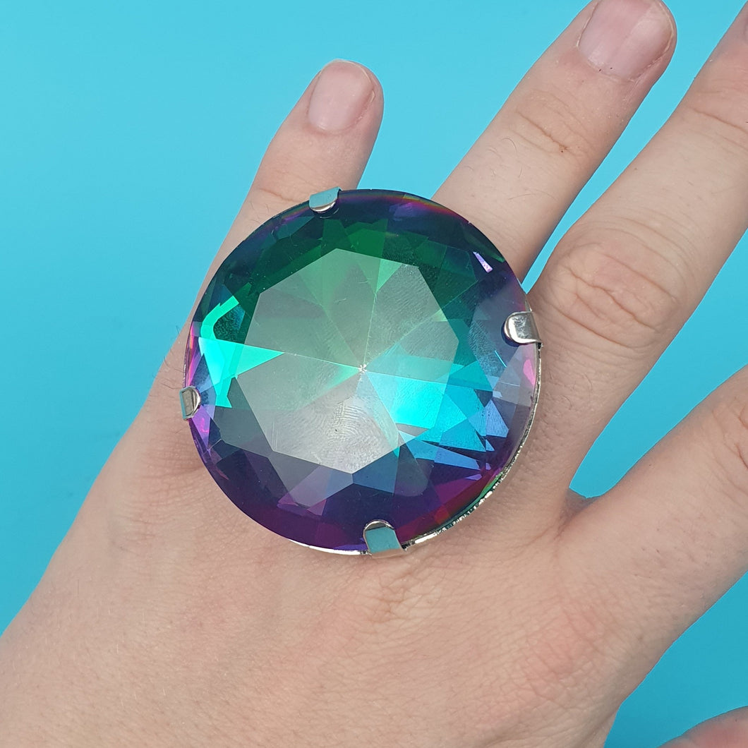 Gigantic Crystal Ring