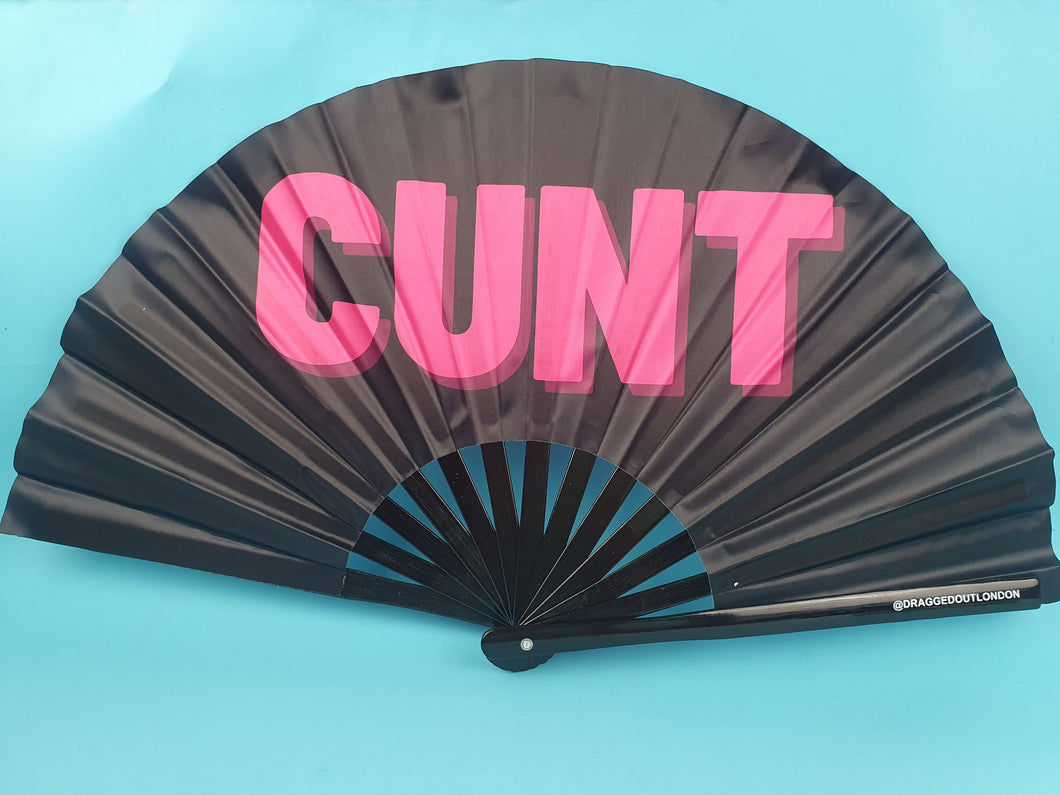 Cunt Fan - Black/Pink – Dragged Out